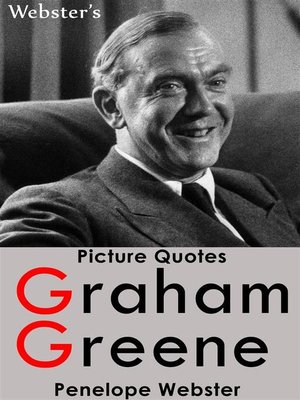 cover image of Webster's Graham Greene Picture Quotes